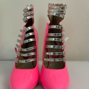 Ladies Redkiss Barbie Pink High Heel Shoes